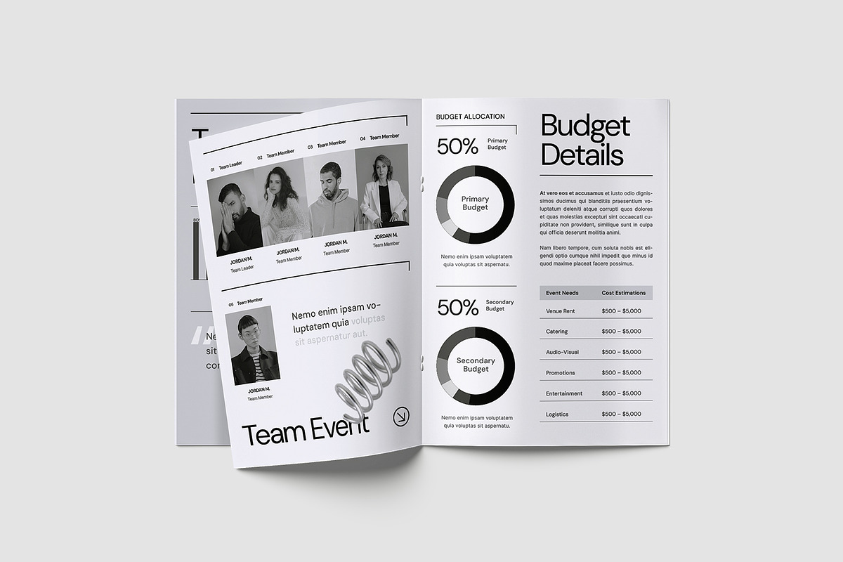 Project Business Proposal Template, a Brochure Template by TMint Play (Photo 3 of 8)