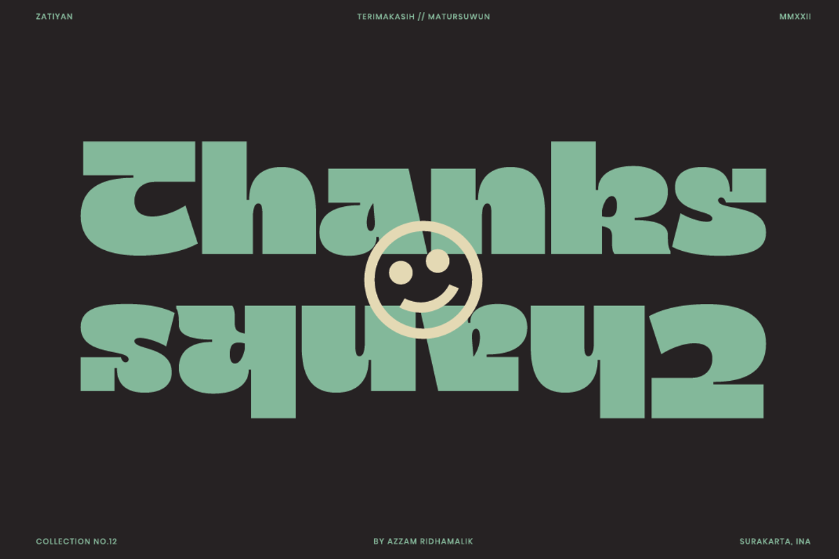 Zatiyan - Display Font, a Font by Zarma Type (Photo 12 of 12)