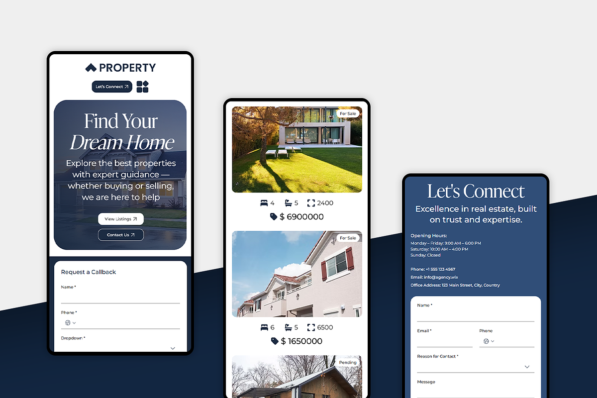 Realtor Wix Studio Website preview 2