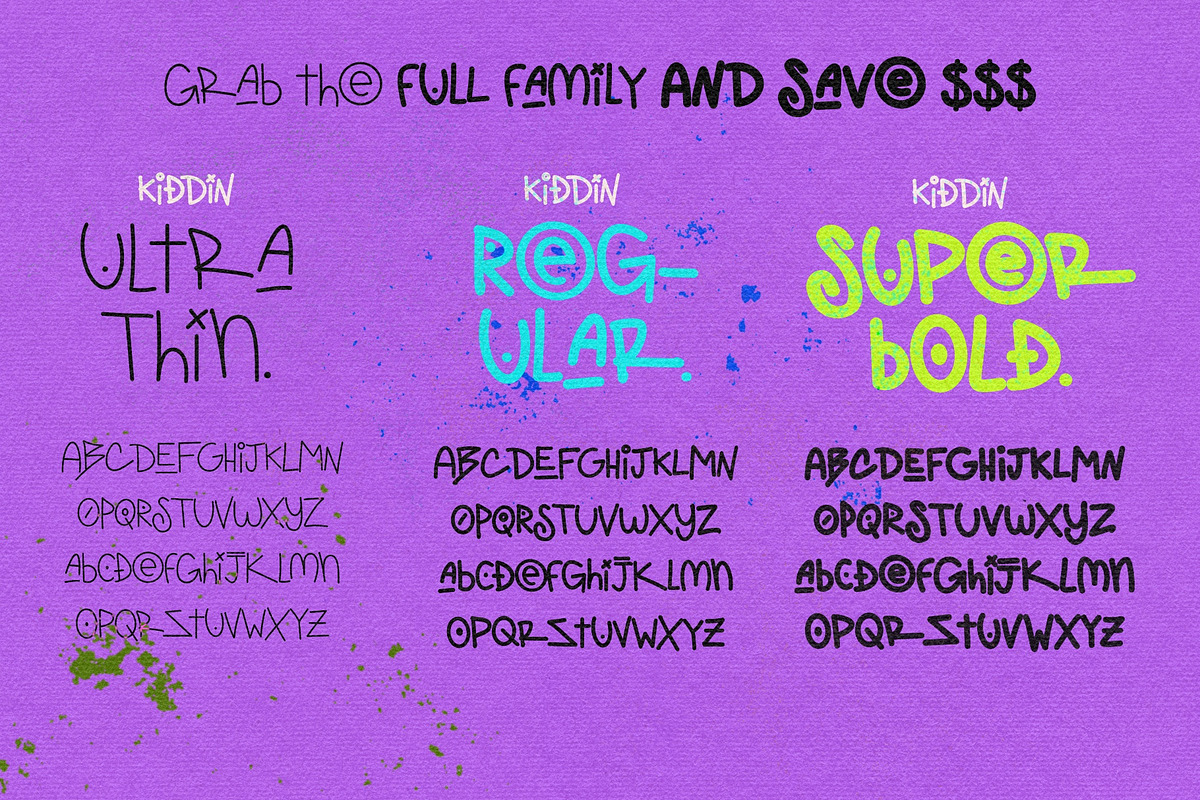 KIDDIN FONT, a Script Font by ATV SHOP (Photo 6 of 7)