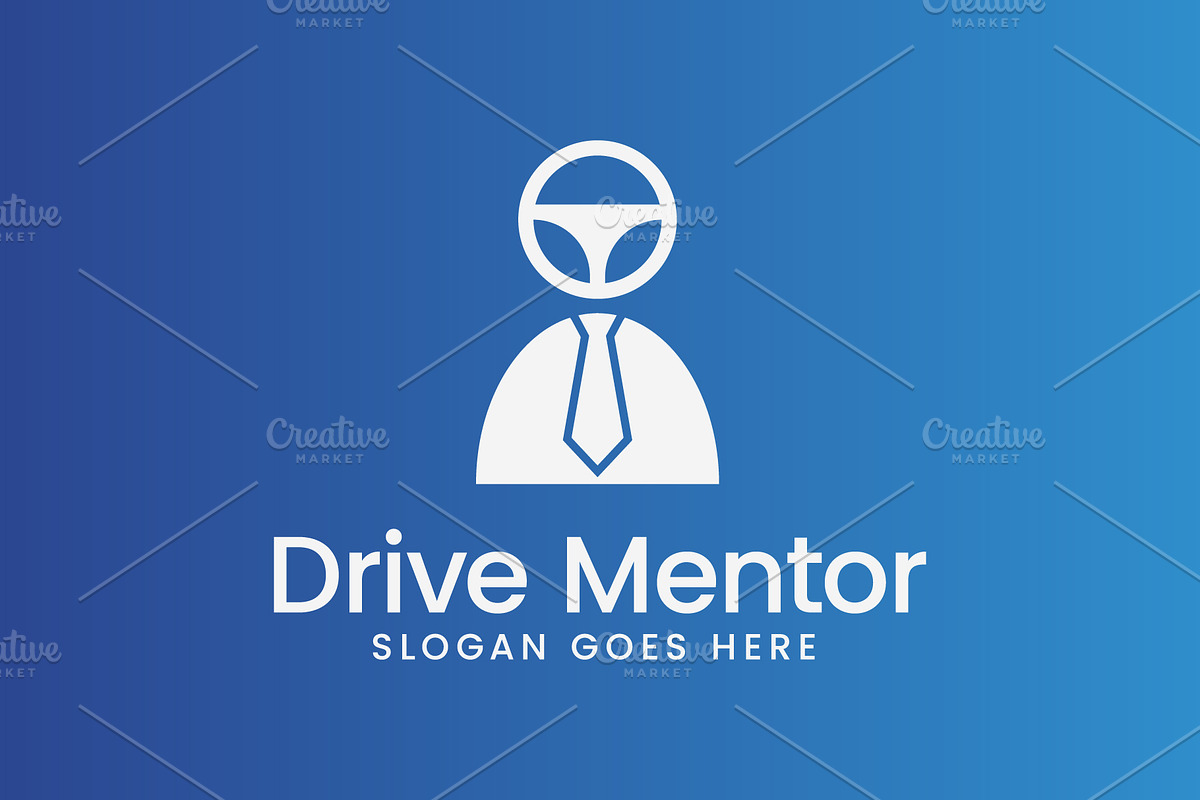 Drive Mentor - Drive & Machinic Logo, a Branding & Logo Template by Creattlle (Photo 4 of 4)