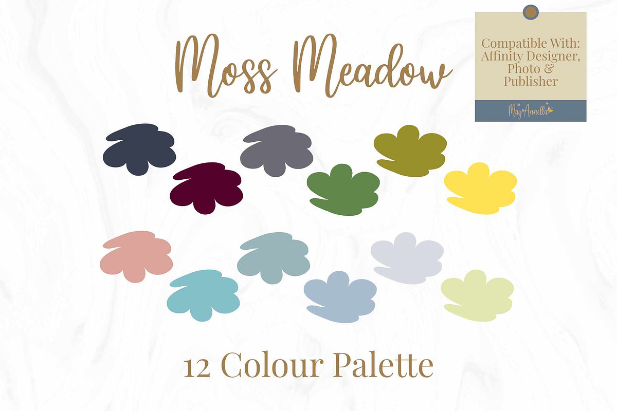 Earthy Colour Palette for Affinity, a Palette Add-On by May Annella (Photo 1 of 2)