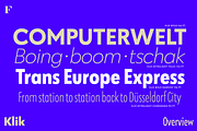 Klik Sans Serif Super Family, a Sans Serif Font by Fenotype (Thumbnail 4 of 11)