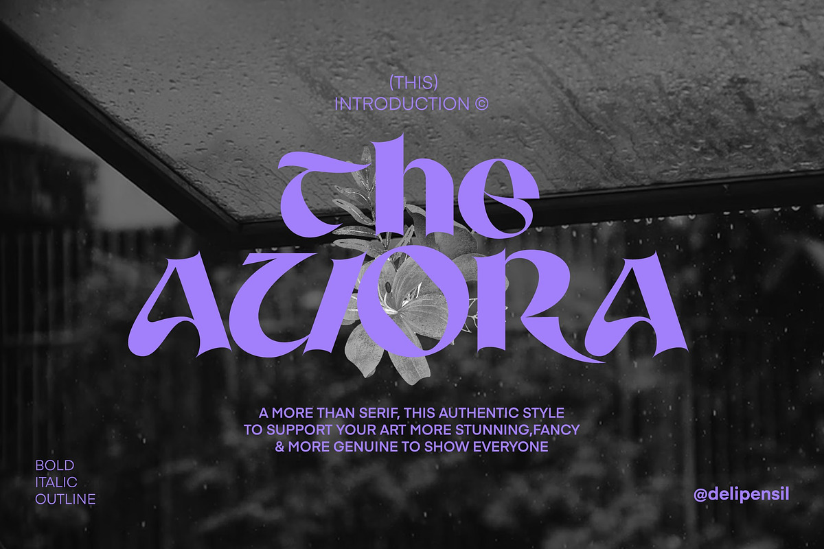 10+ MODERN FONT BUNDLE SALE, a Serif Font by delipensil (Photo 23 of 27)