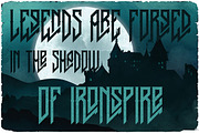 Ironspire - Blackletter Layered Font, a Blackletter Font by JumboDesign (Thumbnail 2 of 5)