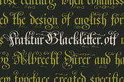 Fraktur Blackletter Gothic Font, a Blackletter Font by kaer_shop (Thumbnail 2 of 11)