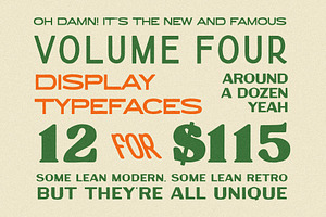 Type Volume Four, a Handwritten Font by Taylor Penton