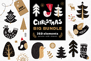 Big Christmas Bundle, an Animal Illustration by MoleskoStudio (Thumbnail 1 of 11)