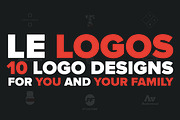 Le Logos • 10 Logos • 50% off, a Branding & Logo Template by Font Bundles (Thumbnail 1 of 4)