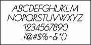 Film Schedule JNL, a Font by Jeff Levine Fonts (Thumbnail 5 of 5)