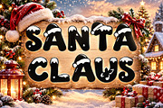 Christmas Mallow, a Blackletter Font by Yoga Letter (Thumbnail 3 of 9)