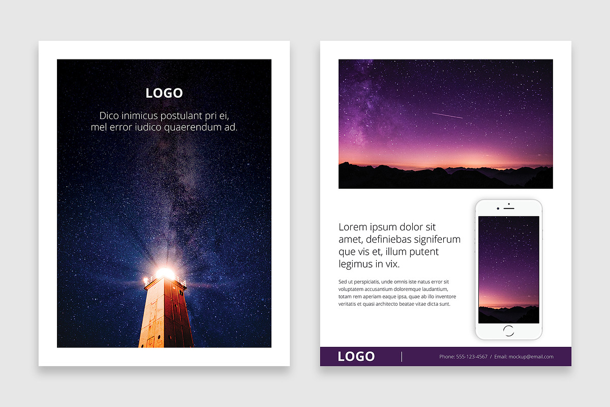 Mini Case Study Template v1, a Brochure Template by mockupdepot (Photo 2 of 3)
