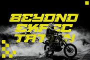 Race Freak - Racing Theme Font, a Font by figuree studio (Thumbnail 2 of 6)