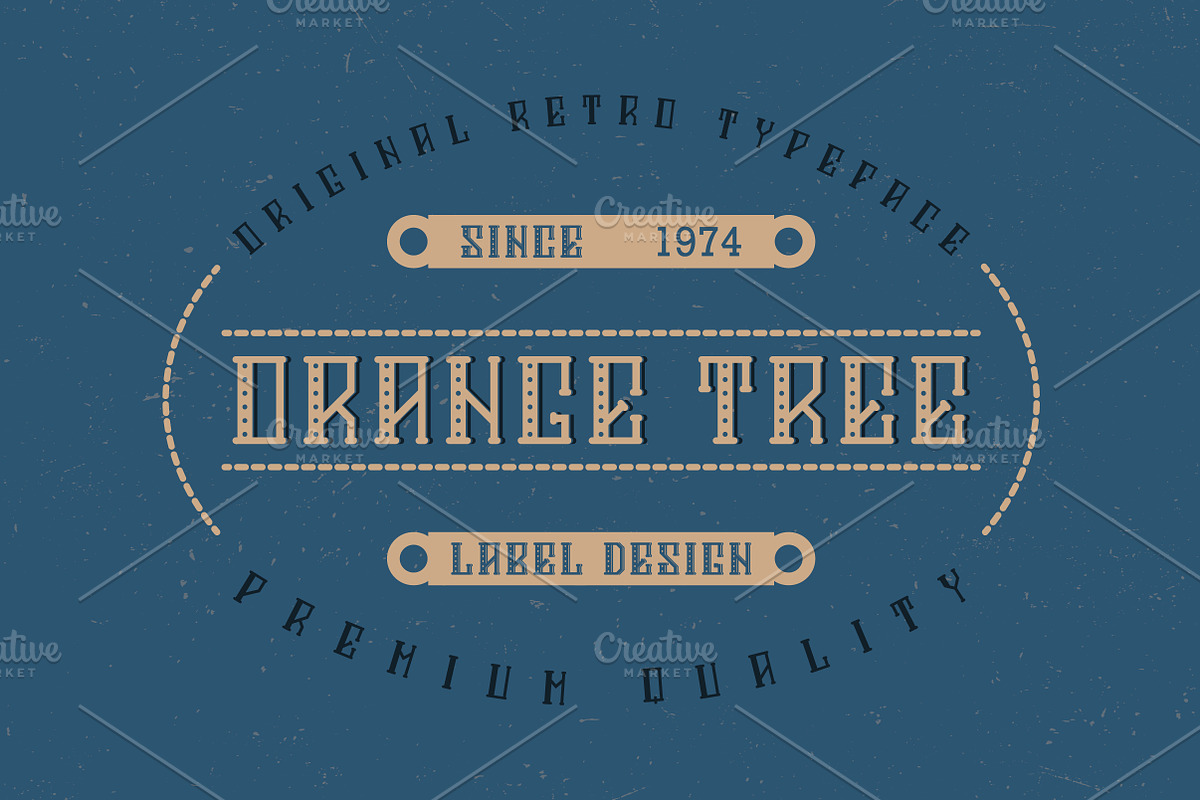 Orange Tree Typeface
