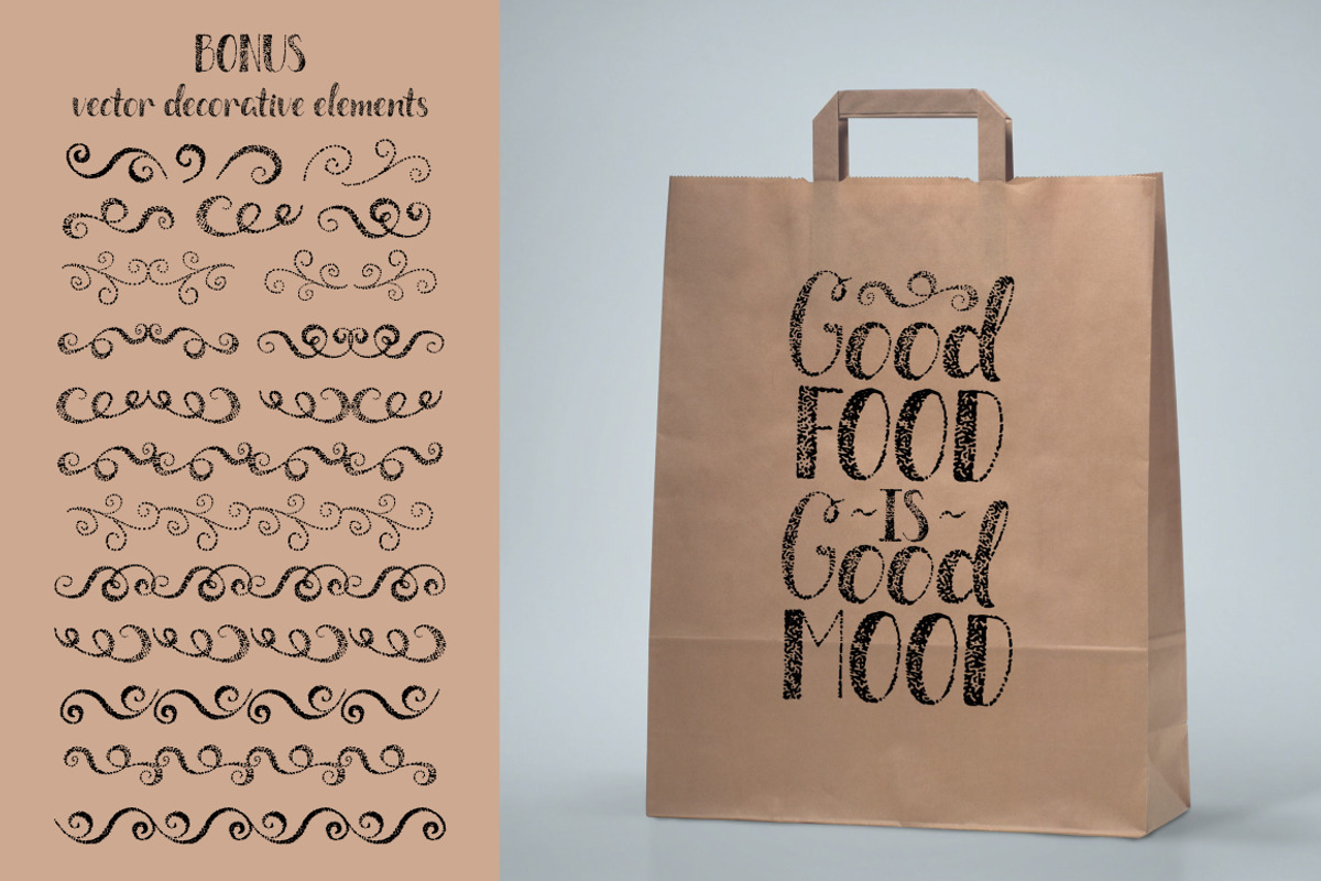 Salt & Sugar.Hand Drawn Font Duo preview 4