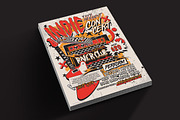 Indie Music Concert Flyer, a Flyer Template by Muhamad Iqbal hidayat (Thumbnail 2 of 4)