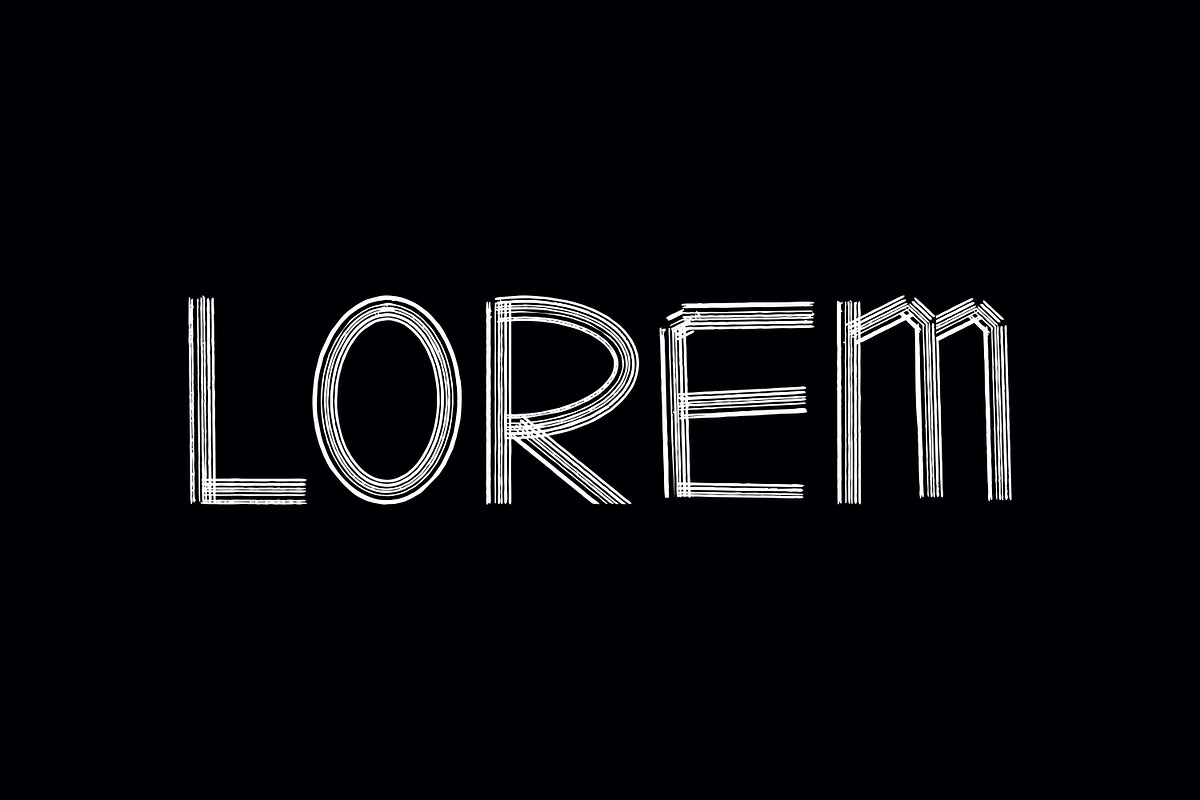 streak font, a Sans Serif Font by artditiastd (Photo 2 of 3)