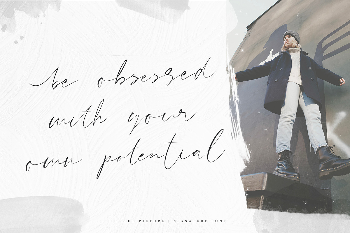 The Picture | Signature Font preview 7