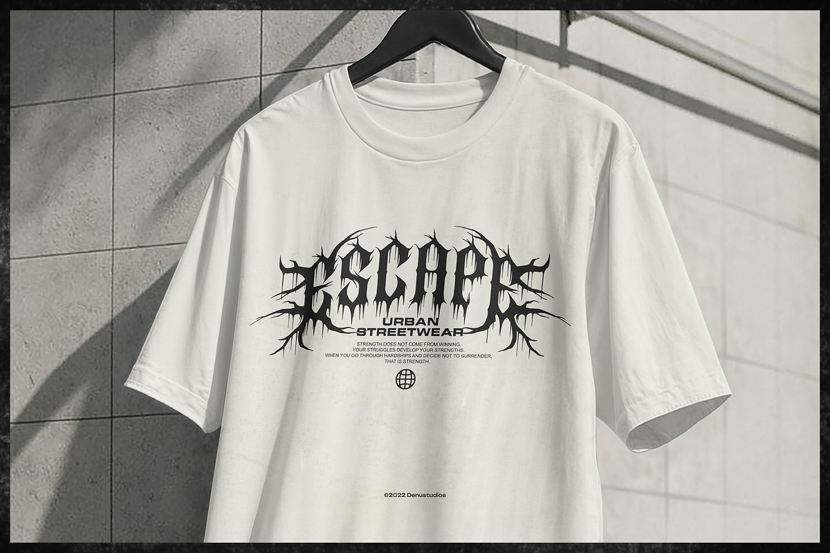 Erethyl | Black Metal Font, a Blackletter Font by Denustudios (Photo 7 of 12)