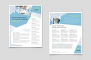 Global Network Datasheet Template, a Flyer Template by StockLayouts (Thumbnail 4 of 5)