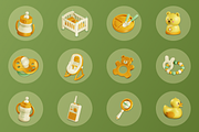 Baby Stuff 3D Icon Pack, a 3D by Laimmilka (Thumbnail 5 of 5)