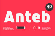 Anteb Font, a Sans Serif Font by Typesketchbook Foundry (Thumbnail 1 of 8)