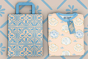 Azulejo Portuguese Shells, a Pattern Graphic by Carpet Tapete Pretzel (Thumbnail 6 of 24)