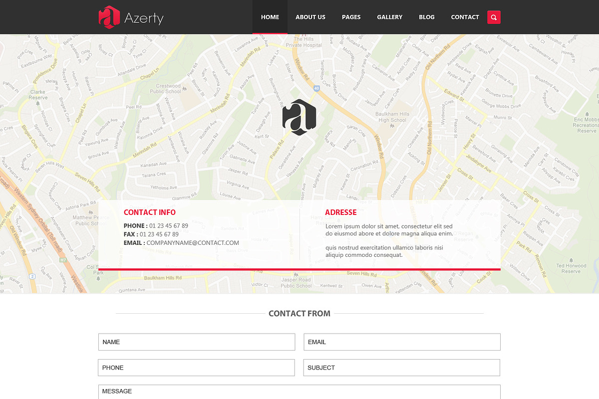 AZERTY - Multi-Purpose PSD Template, a Websites & App Template by ijja (Photo 5 of 5)