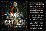 Boho Ether Typeface, a Serif Font by alit design (Thumbnail 11 of 20)
