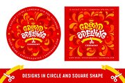 Grand Opening Lettering Set, a Decorative Illustration by Vector beauty (Thumbnail 3 of 4)
