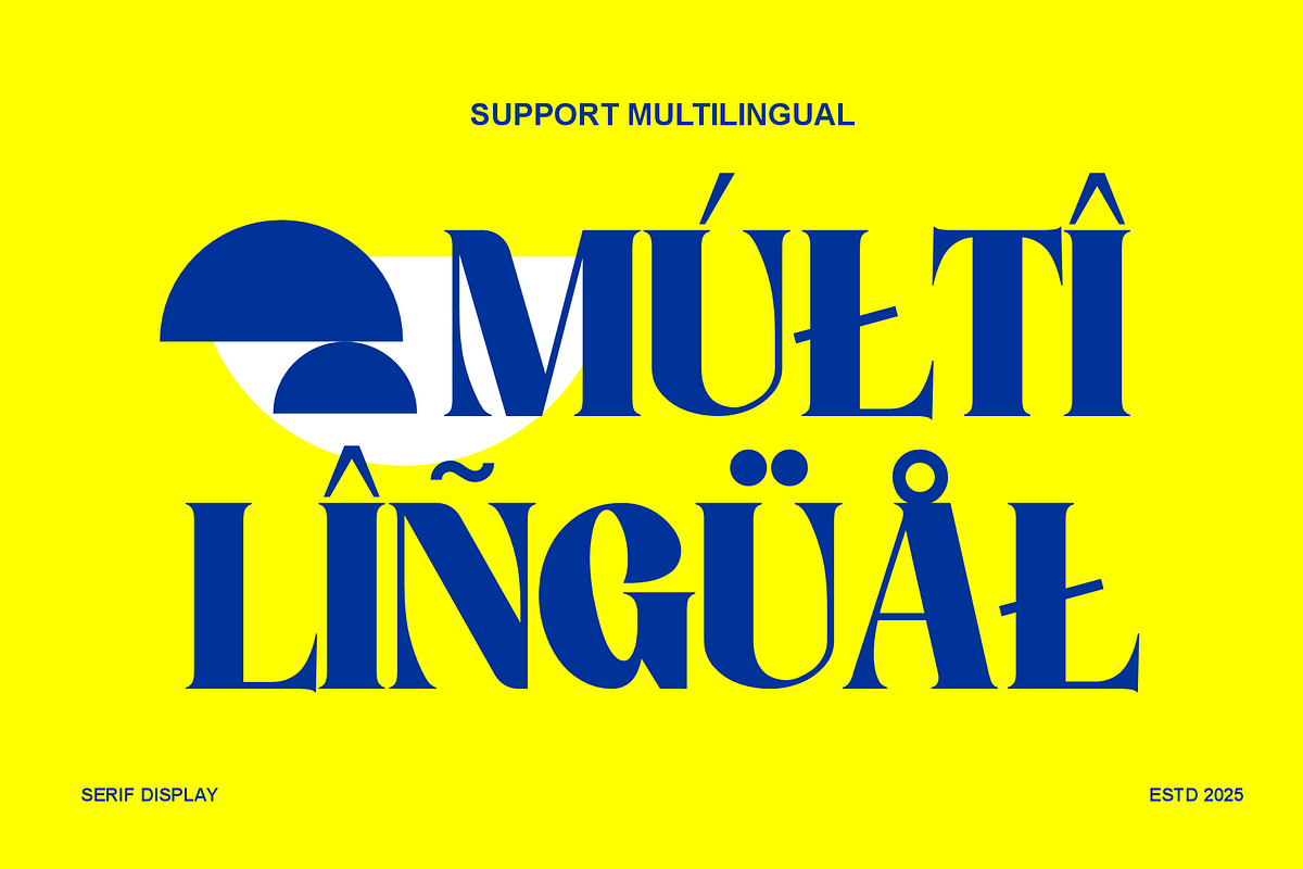 Caltine Guadi–Display Serif Typeface, a Serif Font by MaikoHatta (Photo 5 of 7)