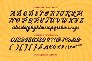 The Buntank - Retro Script, a Script Font by Arterfak Project (Thumbnail 13 of 14)