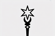 A stylish set of magic wand vector, an Illustration by Amazin_art (Thumbnail 41 of 41)