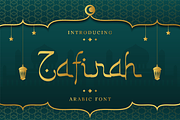 Zafirah Arabic Font, a Script Font by PutraCetol Studio (Thumbnail 1 of 5)