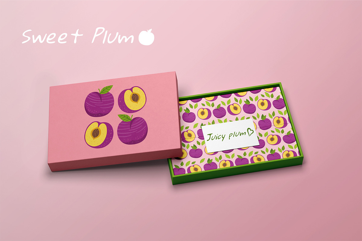 Fruits berries hand drawn vector set, a Food Illustration by Neliakott ♥ (Photo 9 of 11)