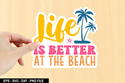 Summer Sticker SVG Bundle, an Illustration by crative8112 (Thumbnail 5 of 11)