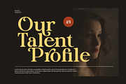 The Harmony Elegant Serif Font, a Serif Font by Graphicxell (Thumbnail 4 of 8)