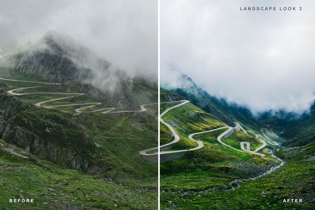 Landscape LR Preset Bundle, an Action Add-On by OpulentStu (Photo 2 of 6)