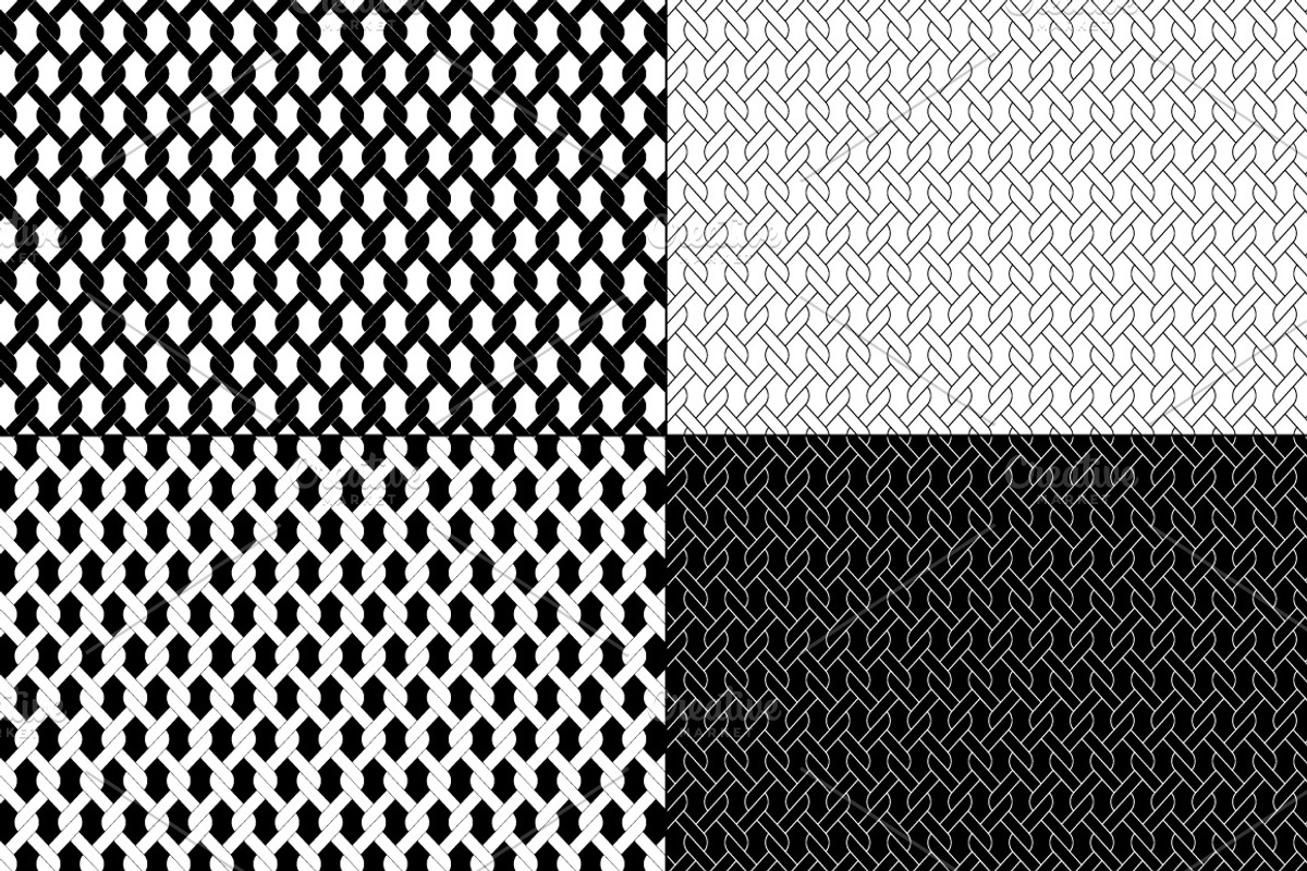 Twisted Rope Lattice Patterns, a Pattern Graphic by Melissa Held Designs (Photo 3 of 4)