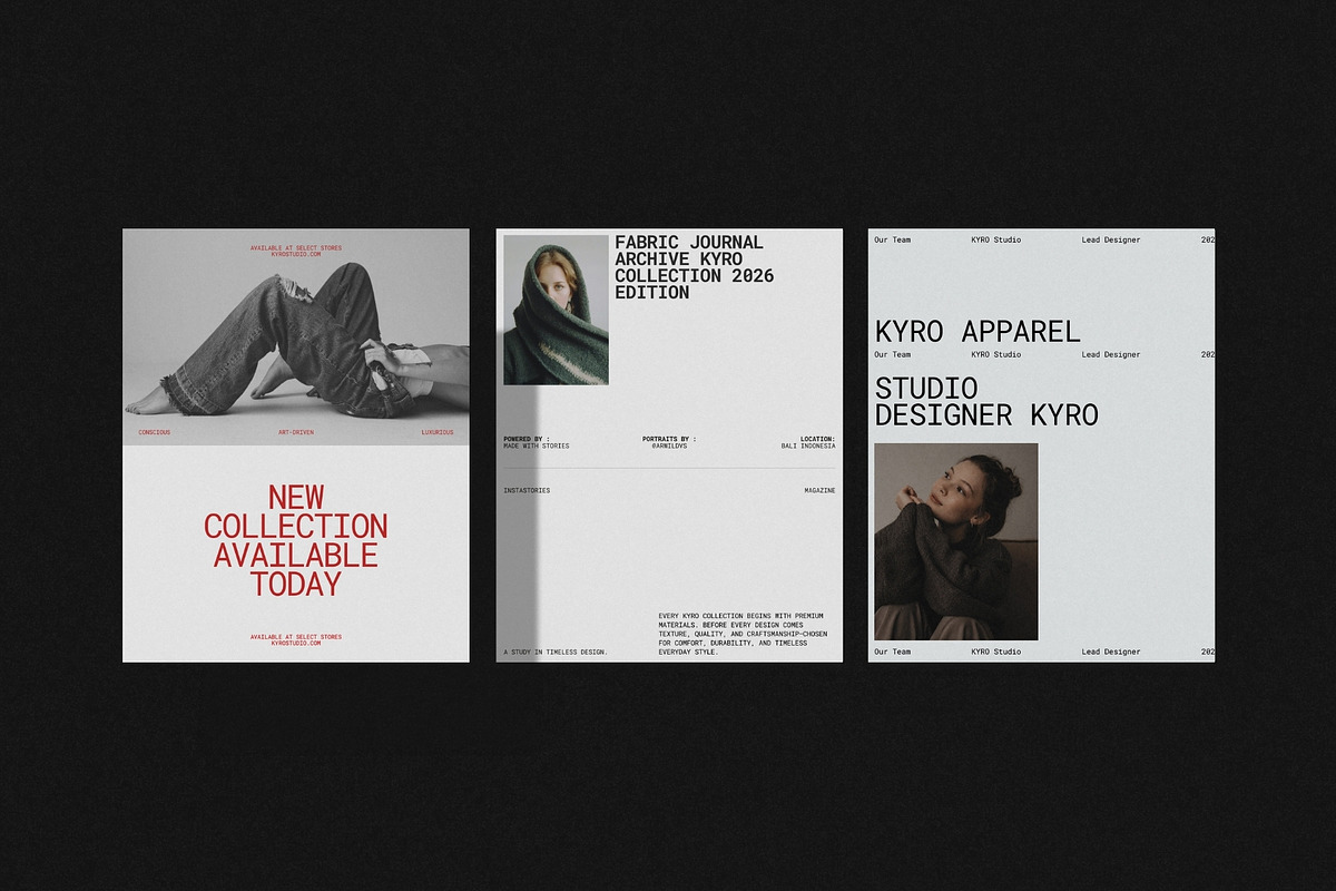 KYRO | Social Media Kit (III), a Social Media Template by Crafted Pixel (Photo 4 of 10)