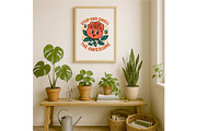 Stop and Smell the Awesome Wall Art, a Background Graphic by LaseredNinja (Thumbnail 6 of 7)