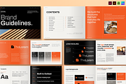 Brand Guidelines Template, a Brochure Template by BrandPacks (Thumbnail 1 of 7)