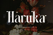 Haruka Elegant Serif Font, a Serif Font by Graphicxell (Thumbnail 1 of 8)