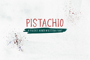 Pistachio - Frisky Handletterd Font, a Script Font by Anna Ivanir (Thumbnail 1 of 12)