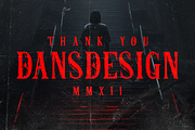 Revenge Squad Metal Horror Font, a Blackletter Font by dansdesign (Thumbnail 3 of 8)