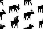 Moose Logo, a Graphic by NataliiaVolyk (Thumbnail 6 of 6)