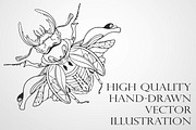 Insects Vector SVG Bundle, an Illustration by KostaDigitalArt (Thumbnail 3 of 10)
