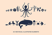 Nautical Vector Illustration pack, an Illustration by Soph Rowe (Thumbnail 3 of 8)