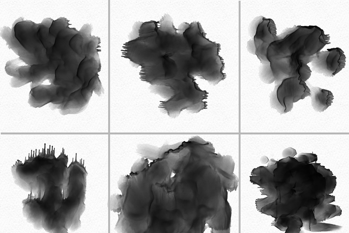 Water color Photoshop Brush Set-5, a Brush Add-On by MRI STUDIO (Photo 6 of 10)