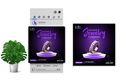 Jewelry Social Media post, a Social Media Template by Vectorzone (Thumbnail 3 of 3)
